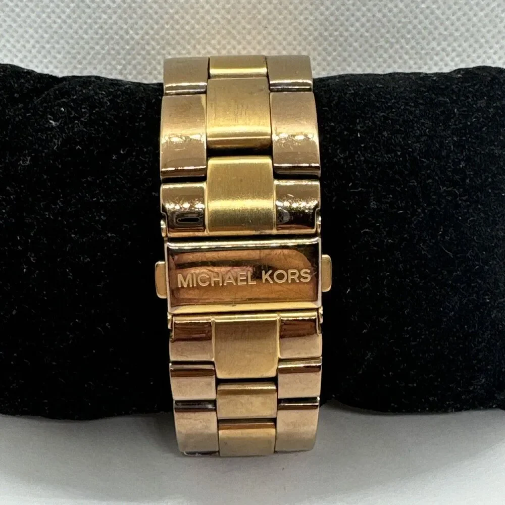 Michael Kors MK5412 Women's Rose Gold Stainless Steel Analog Dial Watch JNA586